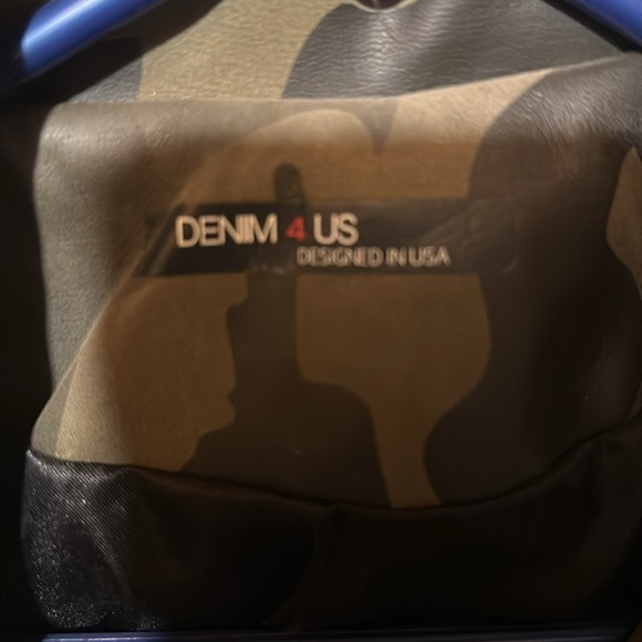 Women’s Camo Leather Jacket - Picture 2 of 4